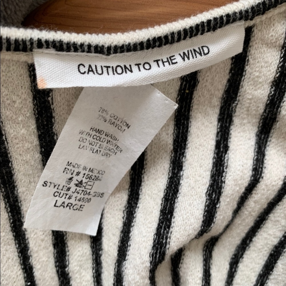 Caution to the Wind Sleeveless Tie Front Top - Picture 4 of 7